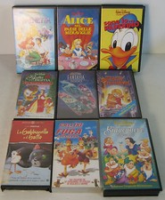 9 vhs videocassette disney