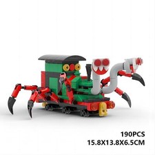 MOC Choo-Choo Charles Thomas 15 cm treno ragno verde kit blocco di costruzione 190 pezzi