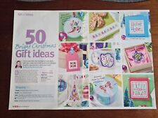 Idee regalo natalizie luminose modello punto croce, 50 disegni, solo modello