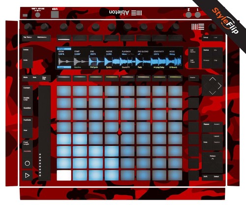 Ableton push colori rosso - push, |