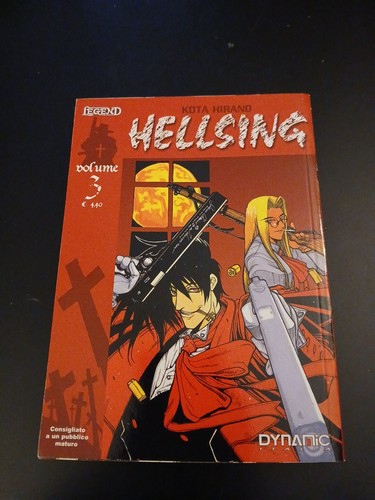 Fumetto manga hellsing 3 - fumetto,