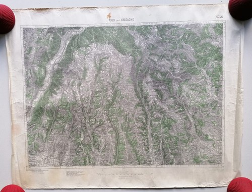 Cartina avio und valdagno - avio,