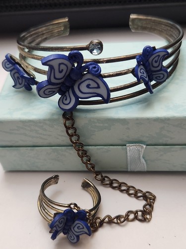 Bracciale farfalla unico con - bracciale,
