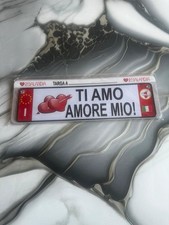 Targa decorativa "Ti amo amore mio " idea regalo romantica