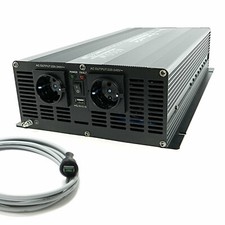 Inverter Invertitore 12V 4000/8000 Watt Con Controllo Remoto via Cavo USB
