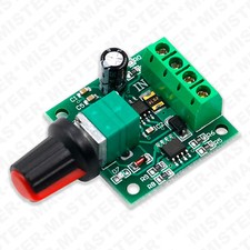 PWM REGOLATORE DI VELOCITA'  GIRI DIMMER DRIVER MOTORE SPEED CONTROLLER  2A 30W
