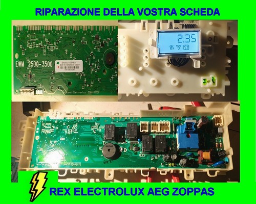 Riparazione scheda lavatrice - scheda,