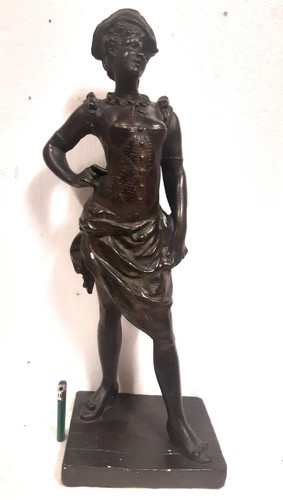 Scultura statua grande antica - scultura,