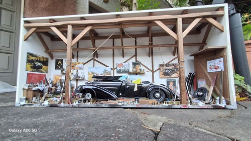 Diorama garage officina - diorama, garage/officina