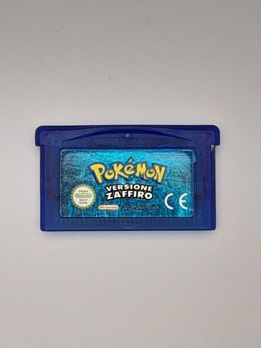 Pokemon zaffiro nintendo - zaffiro, game