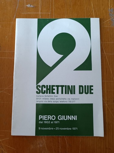 Piero giunni dal - giunni, 1932
