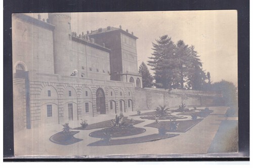 Cartolina fotografica castello - cartolina,