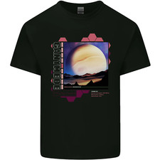 Ganymede Giove III Astronomia Pianeti Cosmos T-Shirt In Cotone Per Uomo