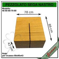 Toppetta banco 78 x 89 x 42h per Pezzolato