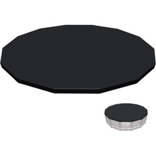 Bestway 58248 Telo di Copertura per Piscina Fuori Terra Rotonda da 4.27 m