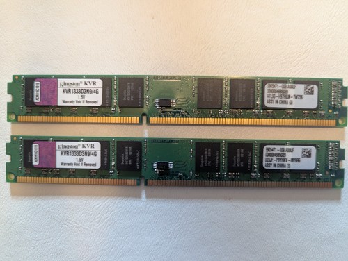 Kingston valueram 2x4 - kingston, gb