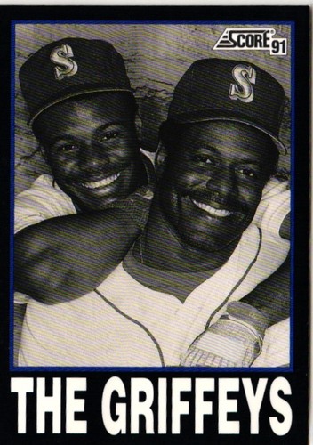 1991 score 841 the griffeys - score, #841