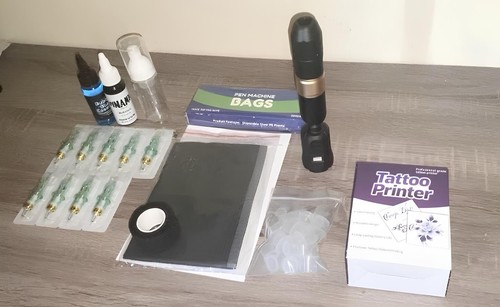 Confezione kit tatuaggi - confezione, +