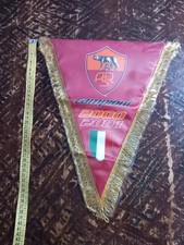ROMA GAGLIARDETTO  SCUDETTO 2000 PENNANT NO MAGLIA CALCIO RIVISTA 