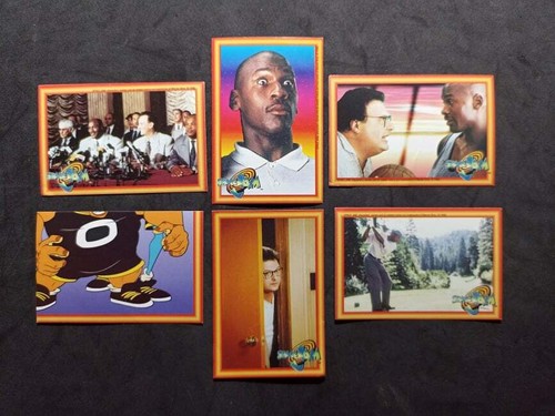 Space jam stickers - 6x, 1997
