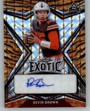 Autografo 2022 Leaf Exotic