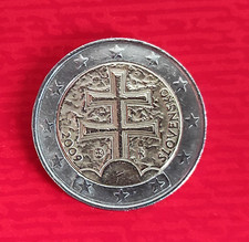 Moneta 2 Euro Slovacchia Slovensko 2009 Croce Patriarcale BB+ Circolata