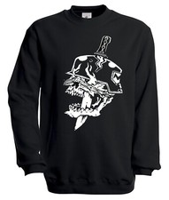 Felpa girocollo Salmo MACHETE CREW Production girocollo unisex uomo donna