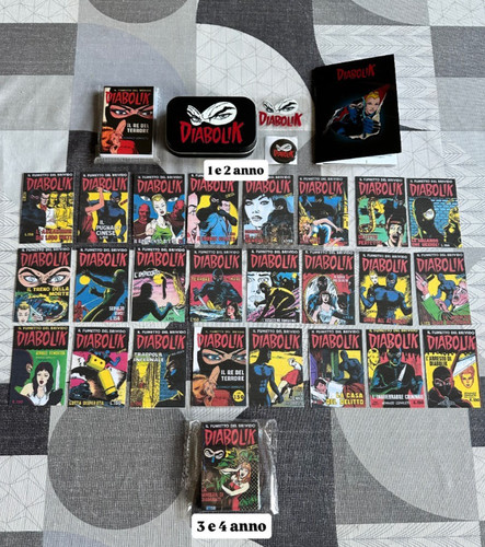 Diabolik set cartoline - set:,