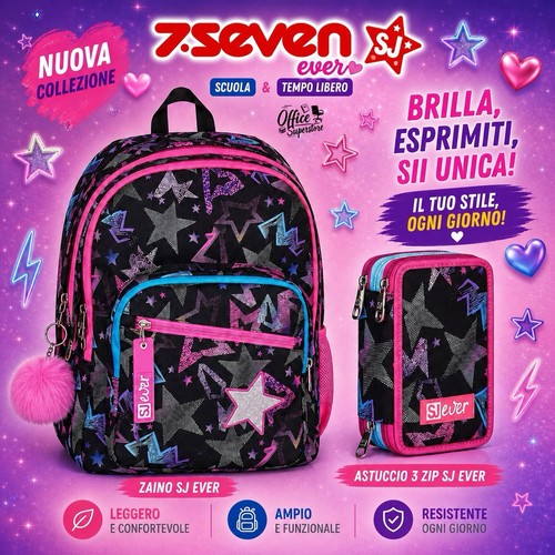 Kit zaino astuccio - zaino,