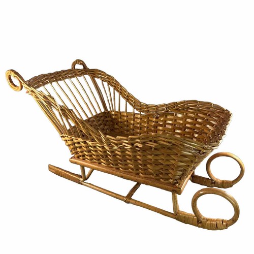 Cesto slitta babbo natale - slitta,