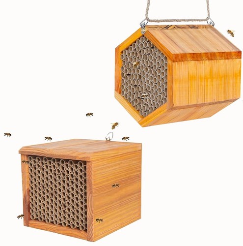 Mason bee house casa rivestita - house,