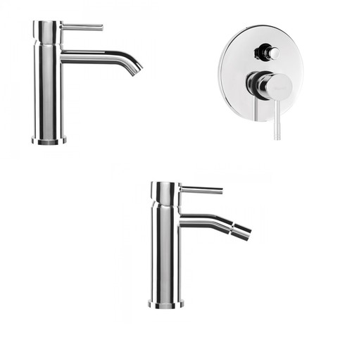 Set miscelatori lavabo bidet