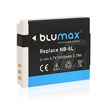 Batteria OTB Alta Qialità CANON NB-6L NB6L PowerShot D10 D20 D30 S90 S95 750 mAH