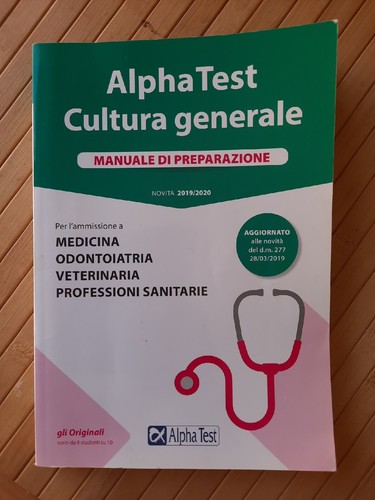 Alphatest cultura generale - alphatest,