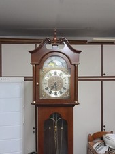 GranSalone Orologio a Pendolo Con Movimento Westminster, Con Parti In Ottone