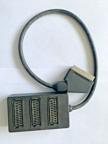 Adattatore scart 3 prese - scart,