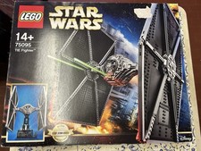 LEGO STAR WARS  UCS 75095 TIE FIGHTER COMPLETO DI SCATOLA E ISTRUZIONI-USATO