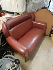 Divano anni '50 in vinile PERFETTE CONDIZIONI