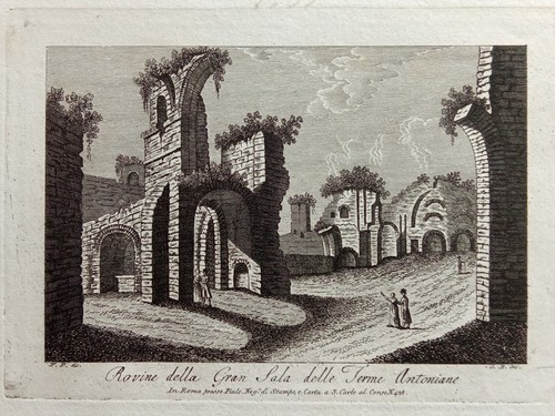Rovine terme caracalla - rovine, di