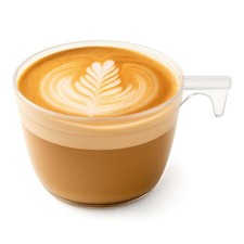 [25] Tazze Cappuccino Espressino Trasparenti 190 cc Goldplast | Bicchiere Caffè