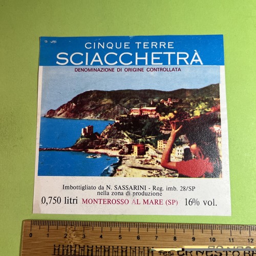 Cinque terre sciacchetra - cinque,