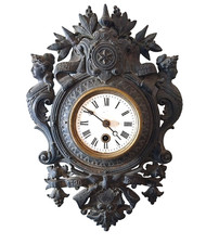 Facciata Di Orologio Cartel