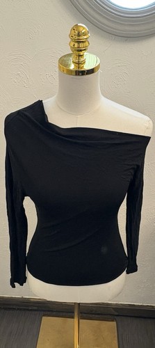 Top nero manica - , narciso