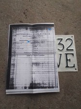 TARGA 4 NUMERI VISURA