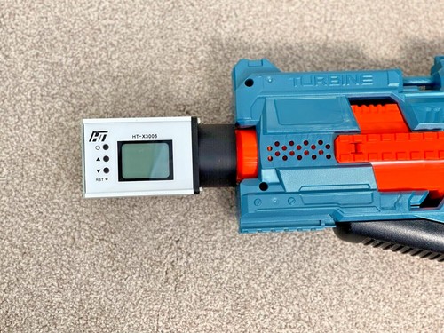Nerf blaster cronografo - blaster,