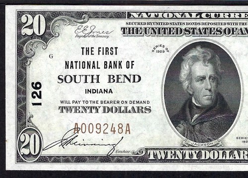 1929 20 - 1929, $20