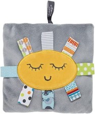 Cuscino Caldo Microonde per Coliche Neonato con Semi Naturali Sole Grigio con Fo