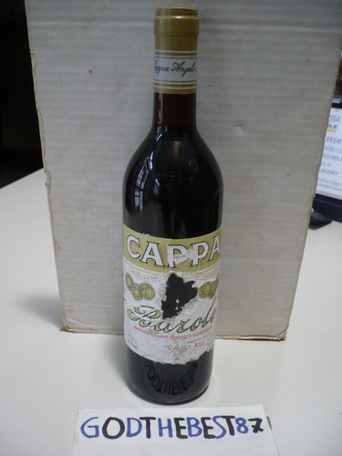 Bottiglia vino barolo cappa - vino,