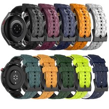 Cinturino Cinturino Silicone per Samsung Galaxy Watch 5 4 40/44mm 4 Classic 42/46mm S3 S2