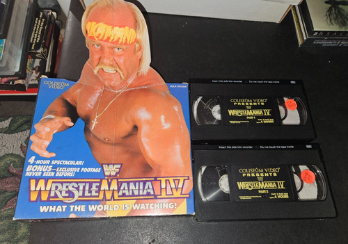 Wrestlemania vhs 1988 - iv, 4